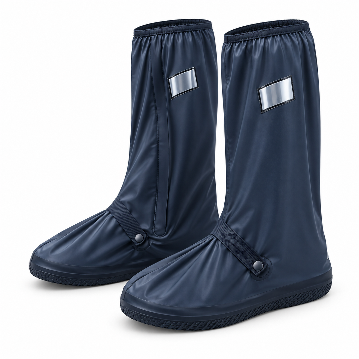 Waterproof High-Cut Rain Shoe Covers for Hiking, Snow & Outdoor Use