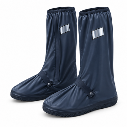 Waterproof High-Cut Rain Shoe Covers for Hiking, Snow & Outdoor Use